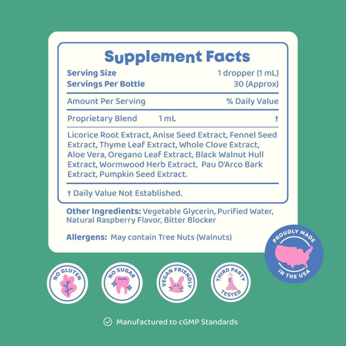 Davis Williams® Parasite Patrol For Gut Health
