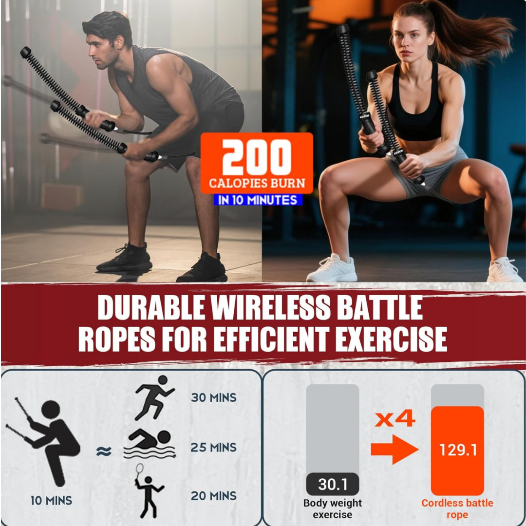 Tactical Spring Battle Ropes